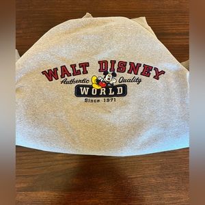 Walt Disney World Mickey Mouse Zip Up Hoodie Sweatshirt, Size XXL